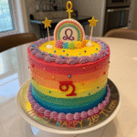 libra birthday cake