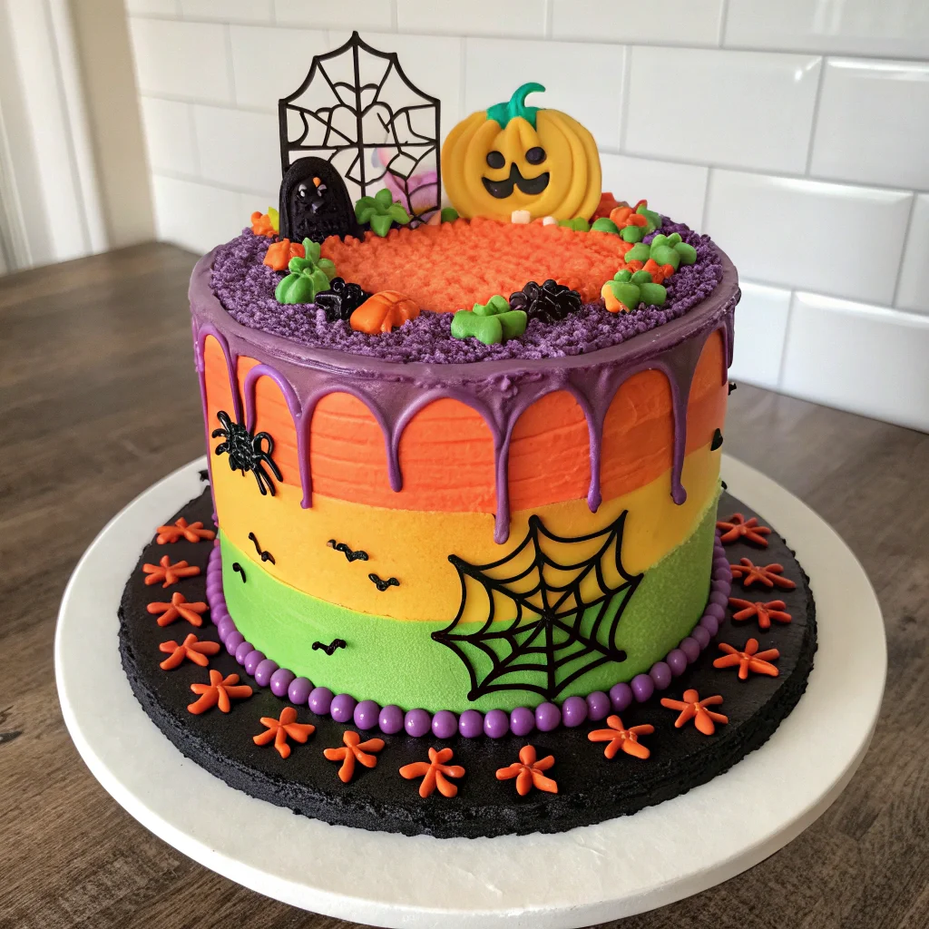 Halloween Birthday Cakes
