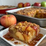 Easy Caramel Apple Dump Cake – A Warm, Delicious Fall Dessert in Minutes!