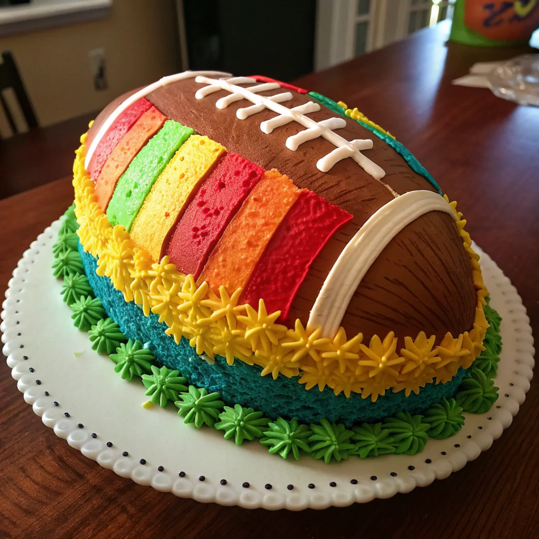 football cake