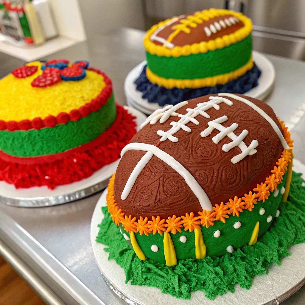 football cakes for boys