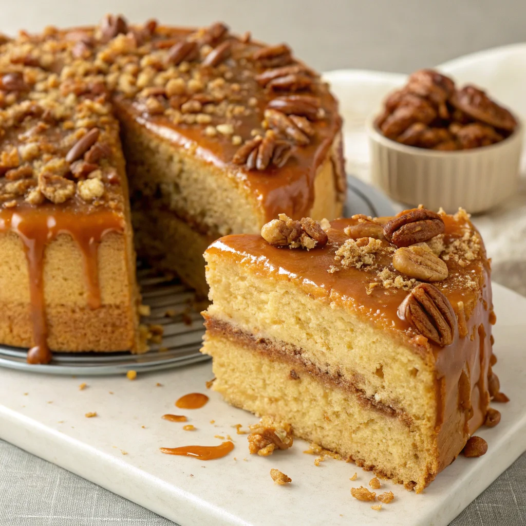 caramel pecan cake - Fall Cake Ideas: Sweet and Seasonal Treats