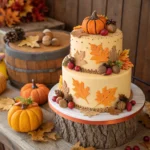 fall cake designs