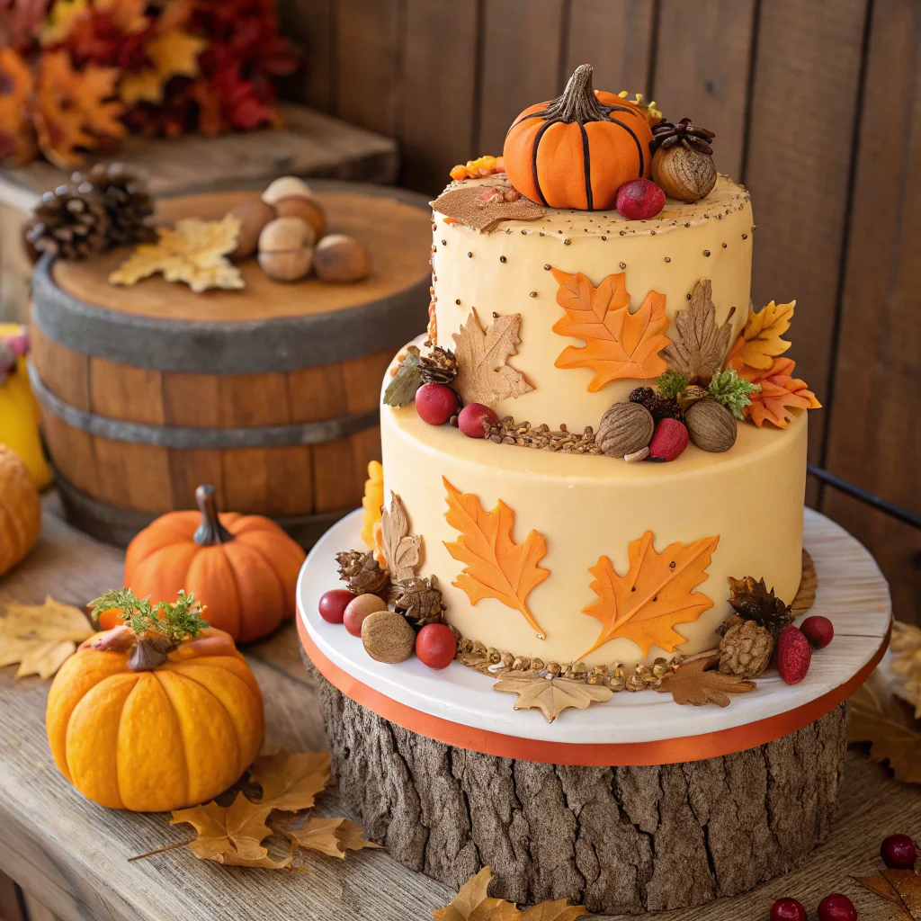 Fall Cake Designs: Sweet and Cozy Creations for the Season 1 fall cake designs