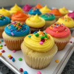 How long to bake mini cupcakes – perfectly golden mini cupcakes cooling on a rack