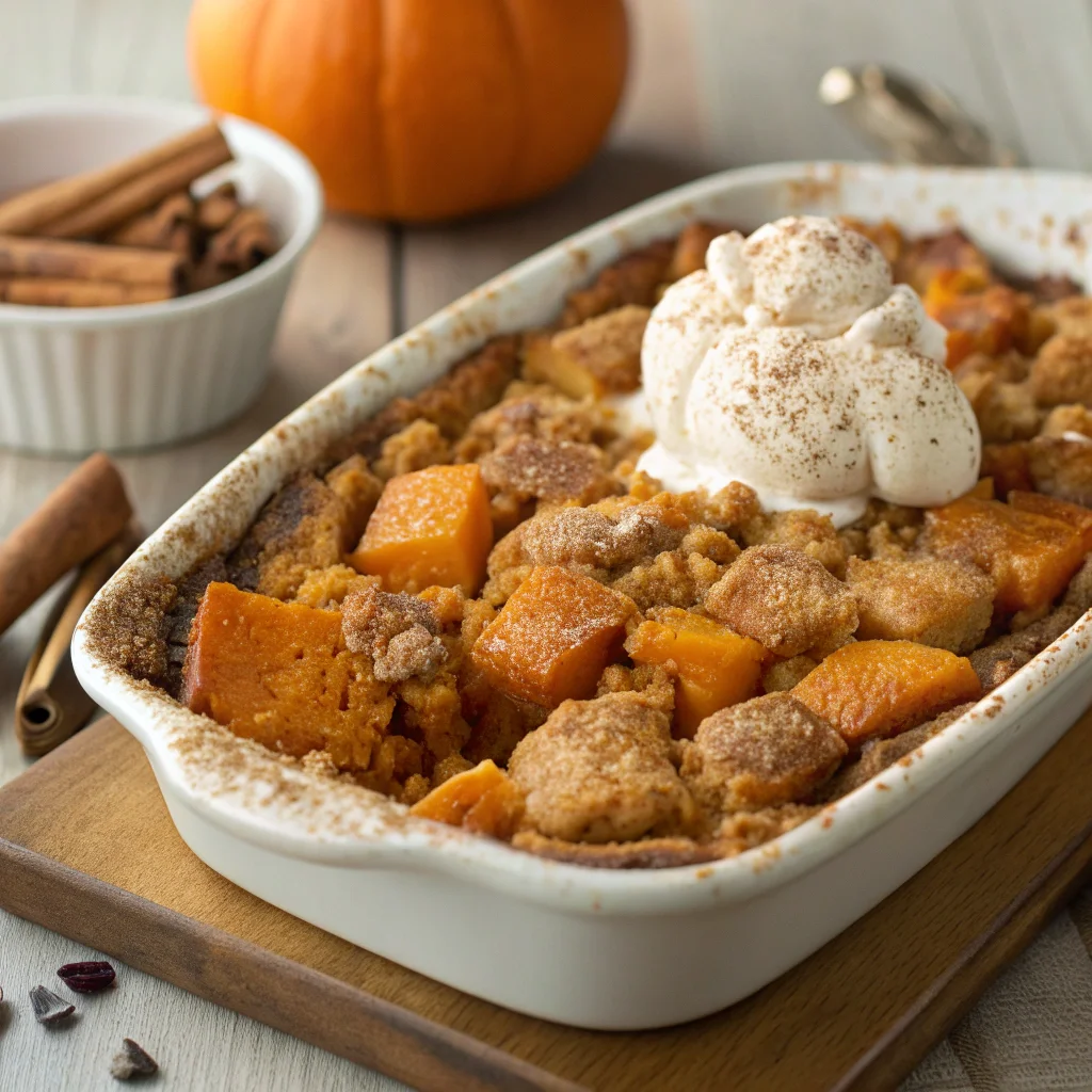 Pumpkin Cobbler