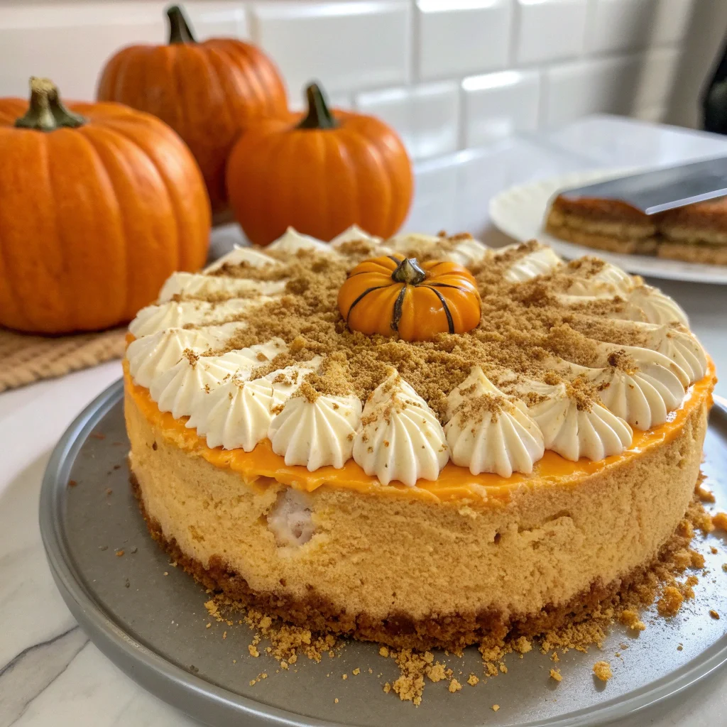Pumpkin Tres Leches Cake – A Creamy and Flavorful Fall Dessert You Must Try! 1 pumpkin tres leches cake