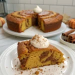 spice cake mix and pumpkin