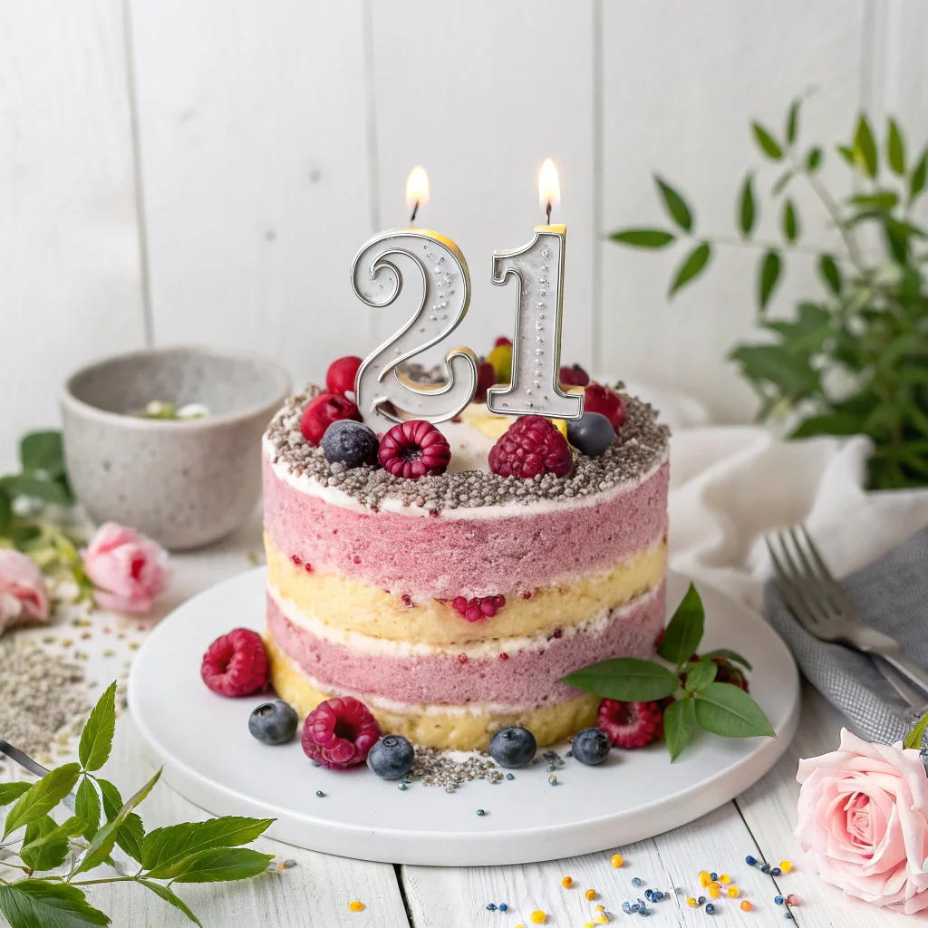 21st birthday cake