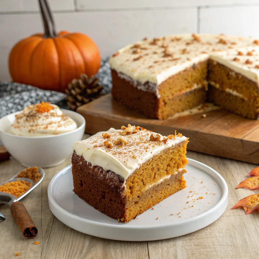 Pumpkin spice cake