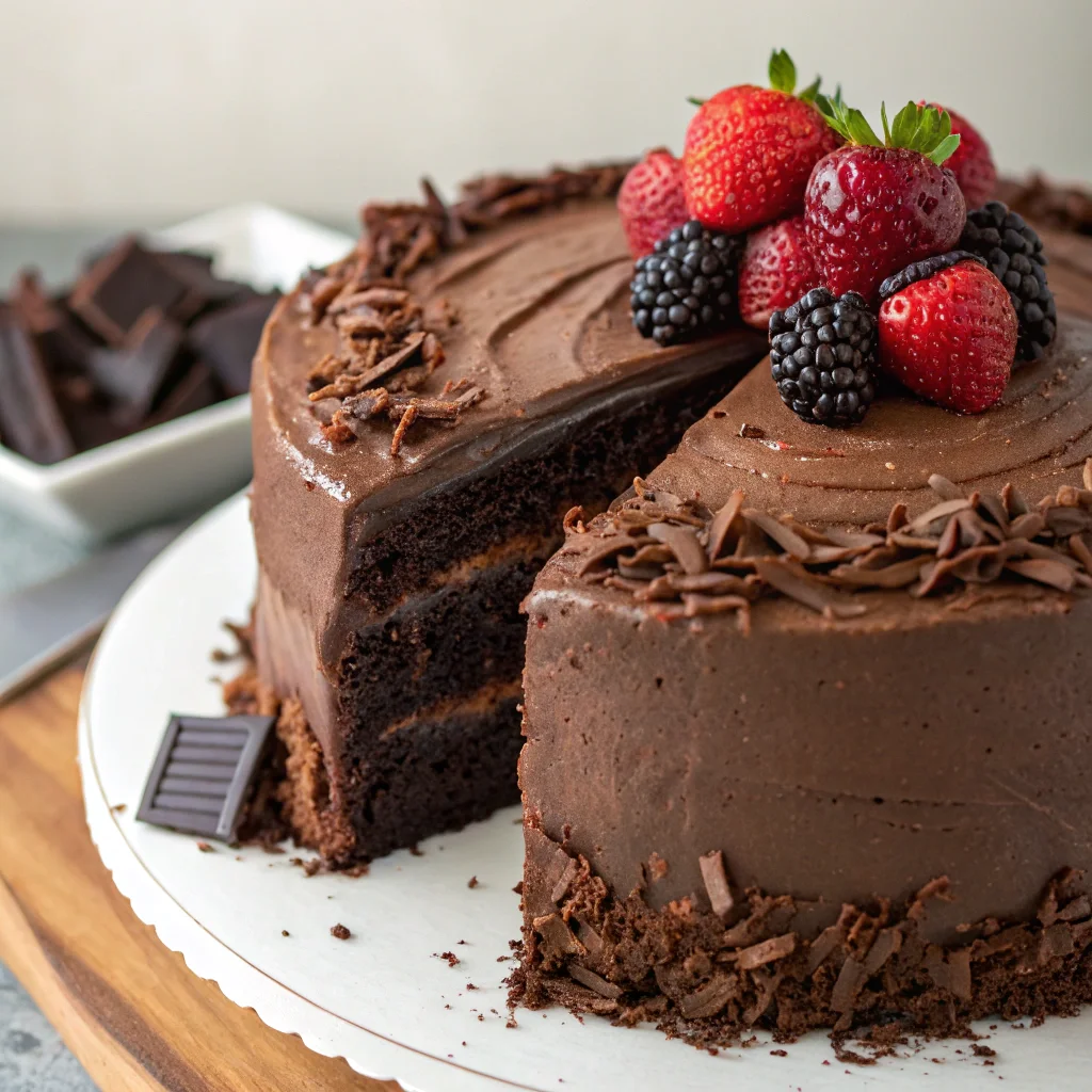 Chocolate Cake: A Slice of Decadence and Joy 1 chocolate cake