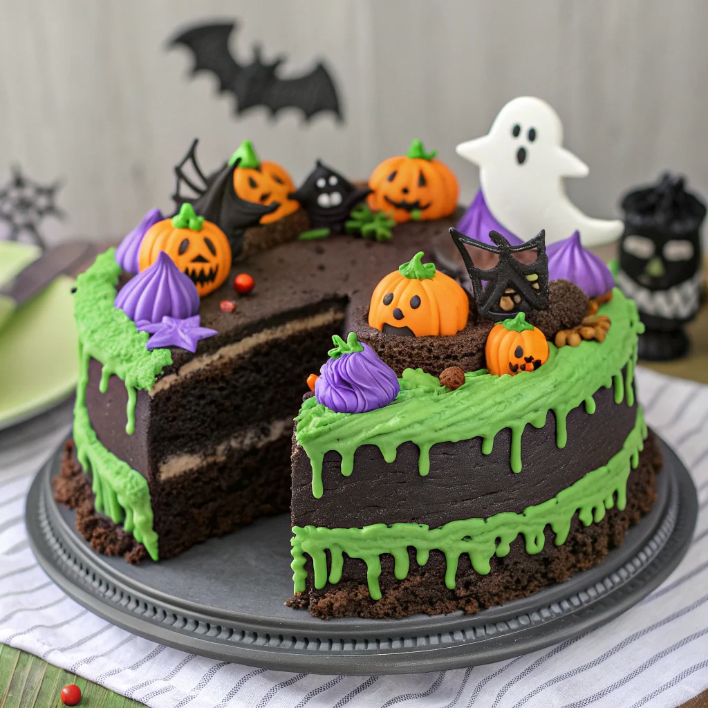 Halloween Cake: A Spooky and Sweet Celebration 1 halloween cake