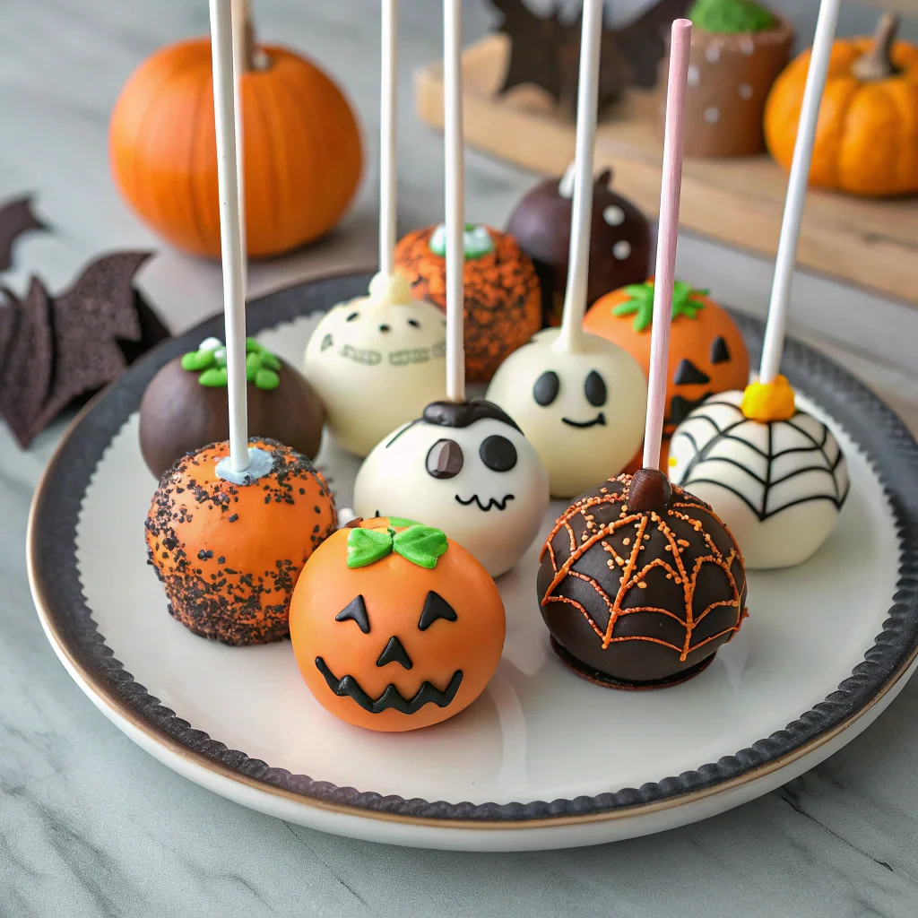 Halloween Cake Pops: A Spooky Delight for the Season 1 halloween cake pops
