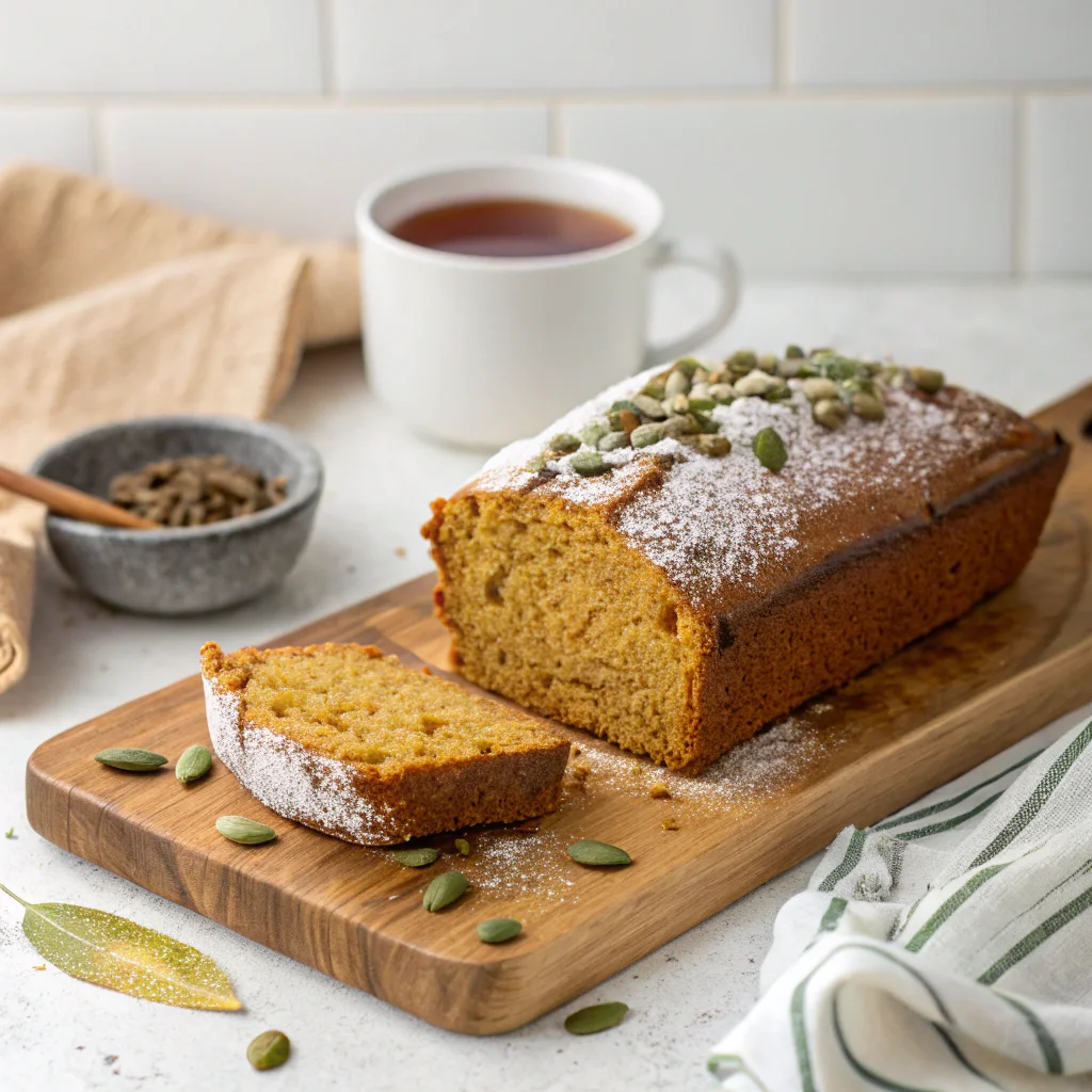 Healthy pumpkin bread