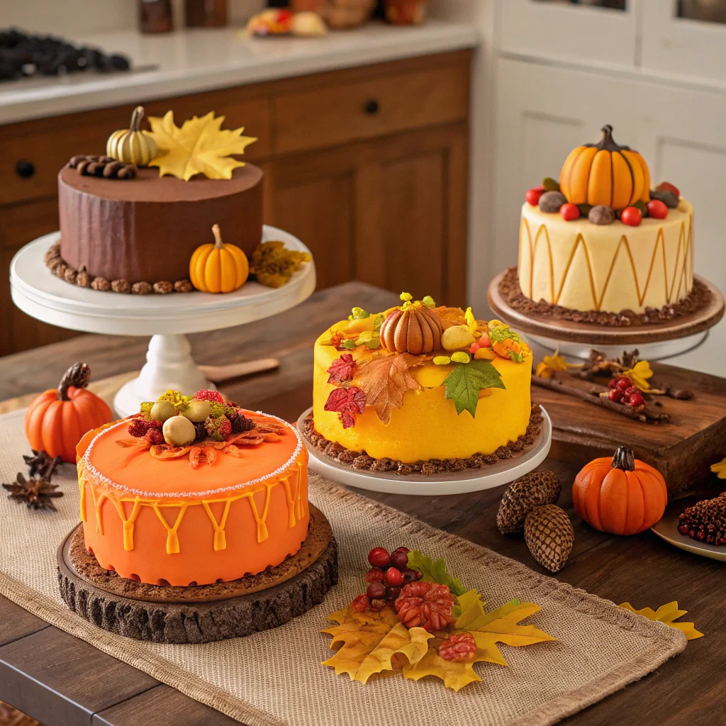 fall cakes