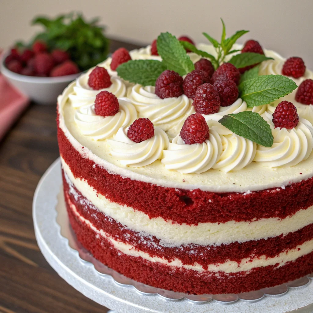Red Velvet Cake 1 red velvet cake
